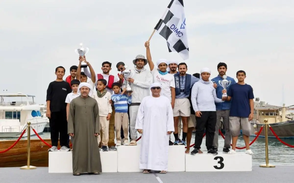 «حشيم 153» بطلاً للجولة الثالثة بمساعدة الرياح