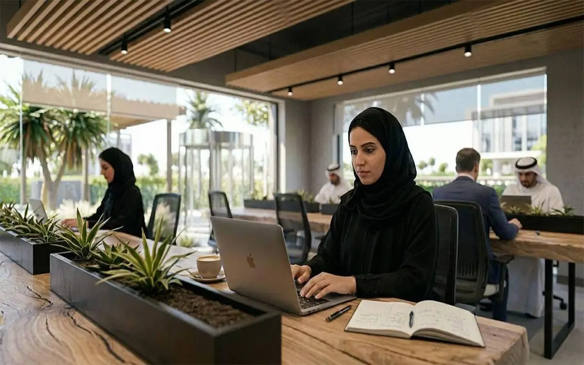 عملك في مكان نزهتك في دبي