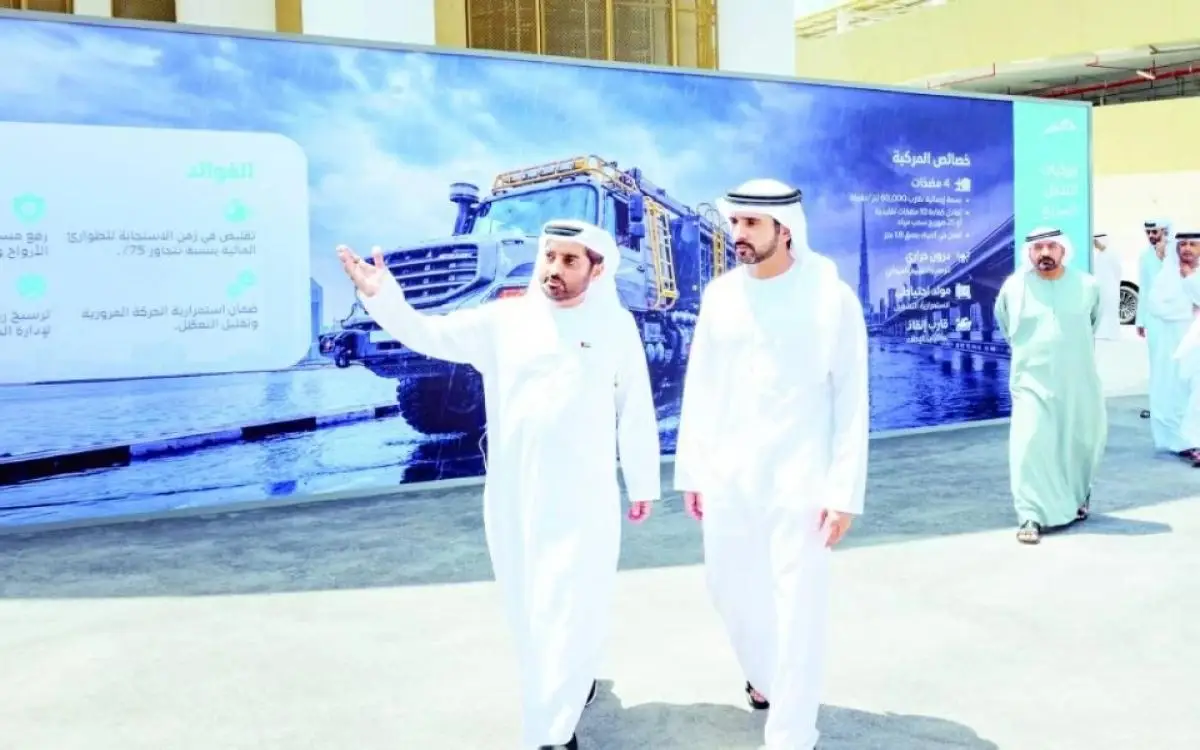 مركبة تغطس لإنقاذك ومواقف لراحة السكوتر في دبي