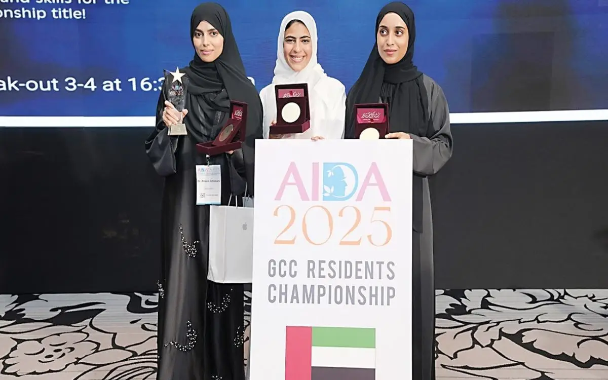 3 طبيبات إماراتيات حديثات التخرج ينتزعن الذهب في مؤتمر عالمي