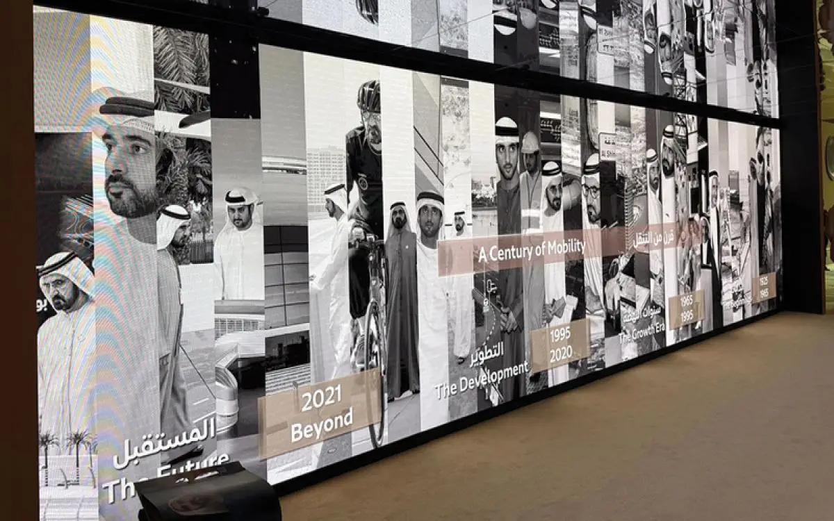 150 ألف راكب في الساعة عبر سماء دبي وتحت أرضها