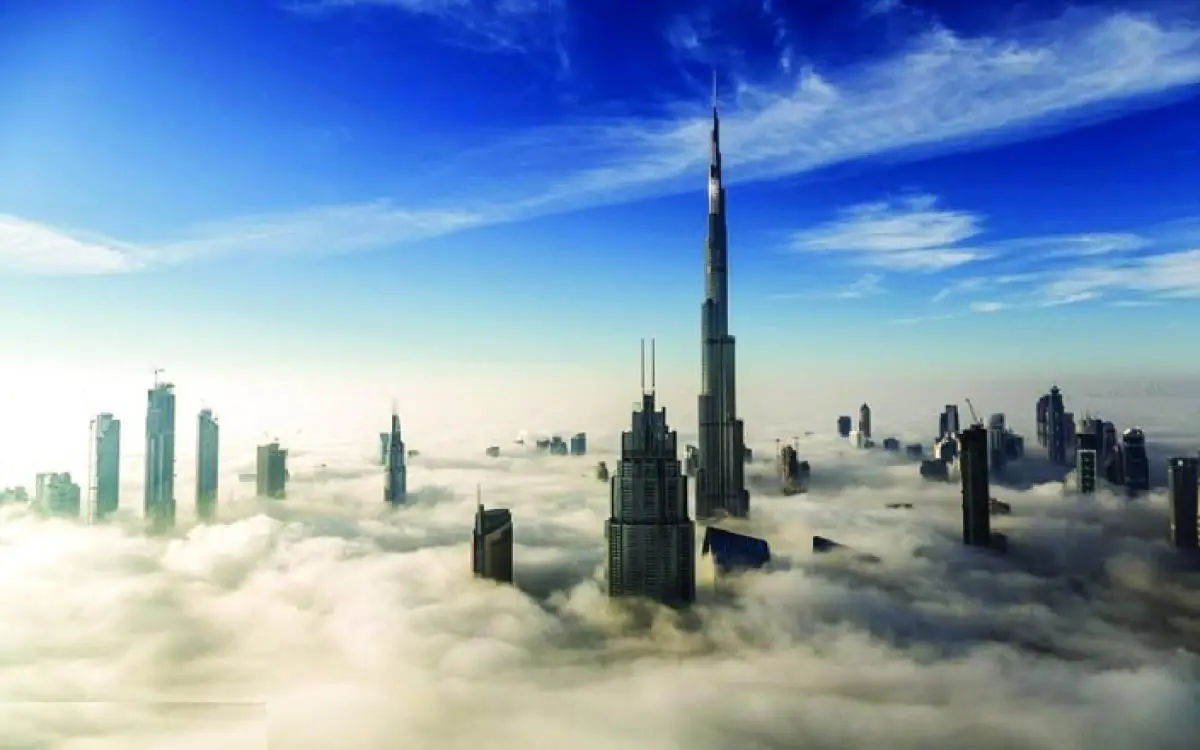 دبي الرابعة عالمياً ببلوغ الغيوم
