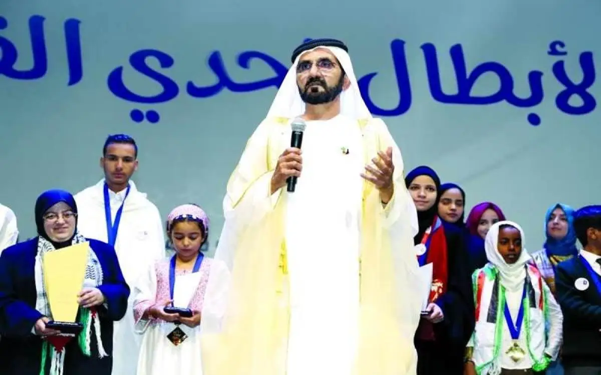 محمد بن راشد يشيد بـ19 مليون قارئ مصري في تحدي القراءة