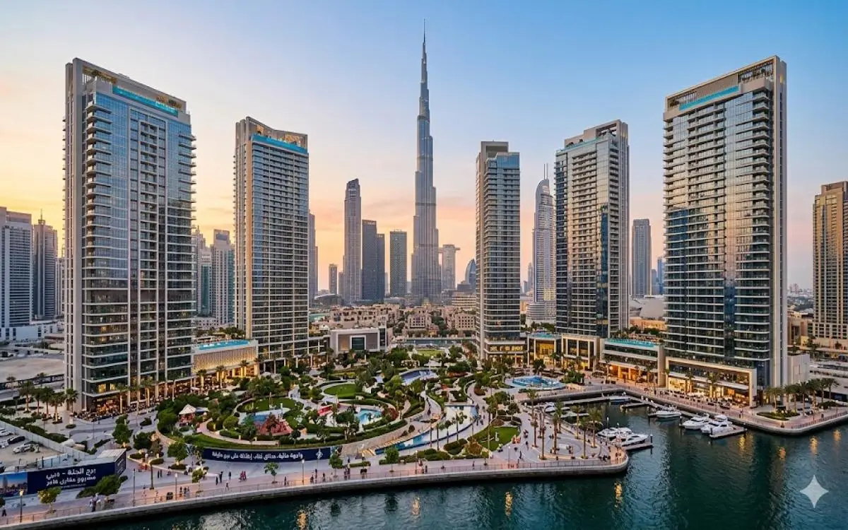 حيّ ذكي في دبي بـ200 مليار درهم تقطعه في 20 دقيقة مشياً