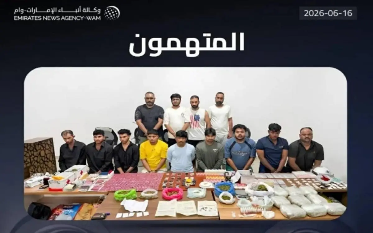 4 إمارات بينها دبي توقع بـ21 عضو عصابة