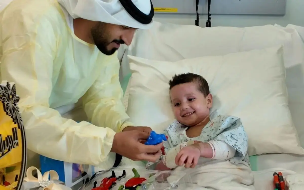 "الفارس الشهم 3" تنقذ حاتم بعد فقدان عائلته في غزة