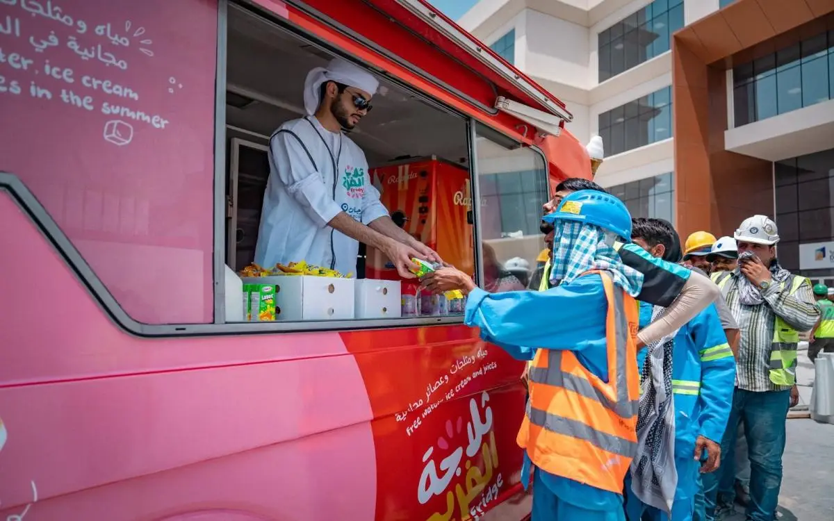 بالفيديو.. ثلاجة الفريج تهزم الحرّ