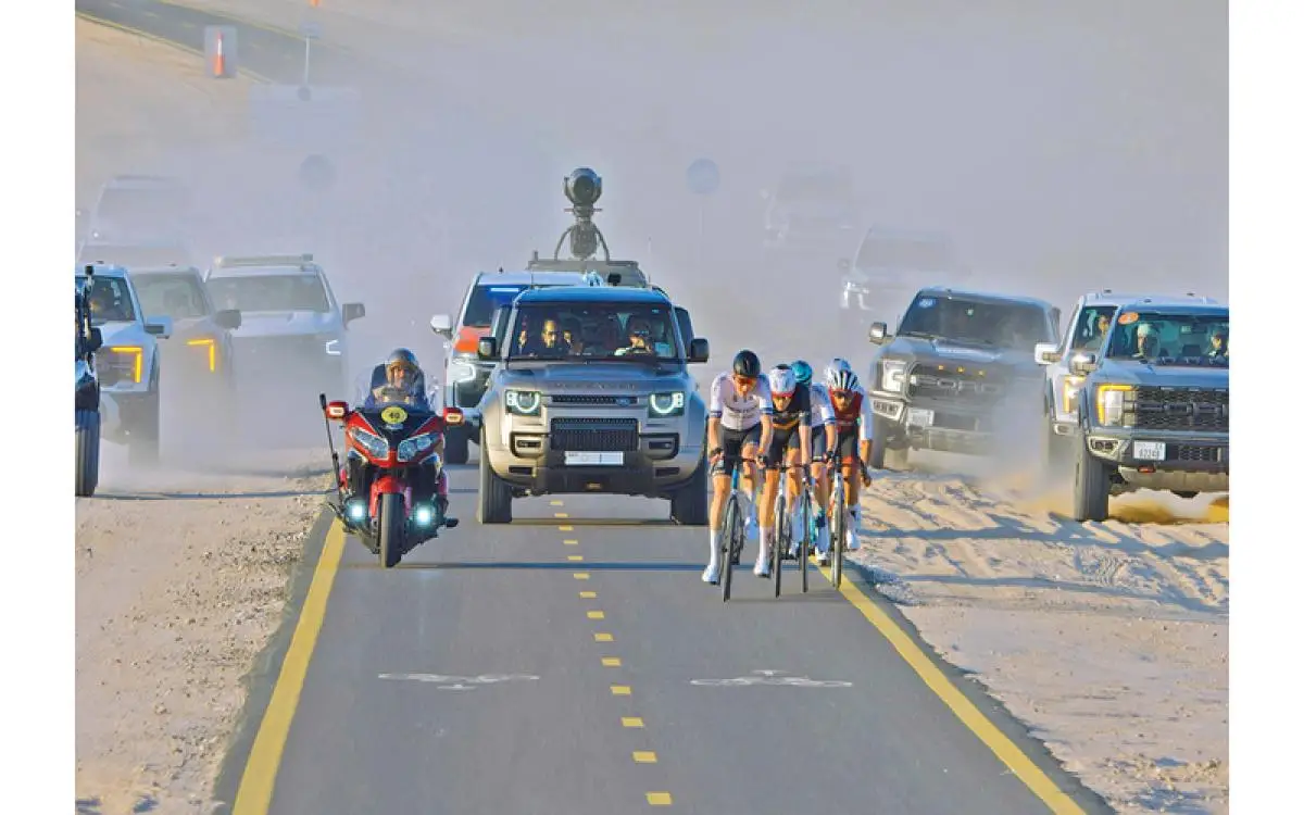 محمد بن راشد يشهد فوز الدرّاج بورجو