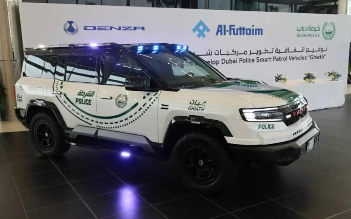 سيارة للقبض على مجرمي دبي ببصمة BYD