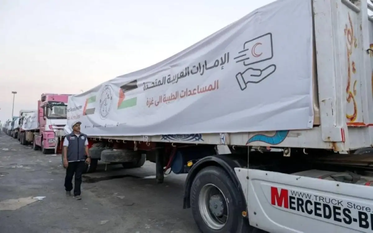 980 طناً إغاثياً من الإمارات
