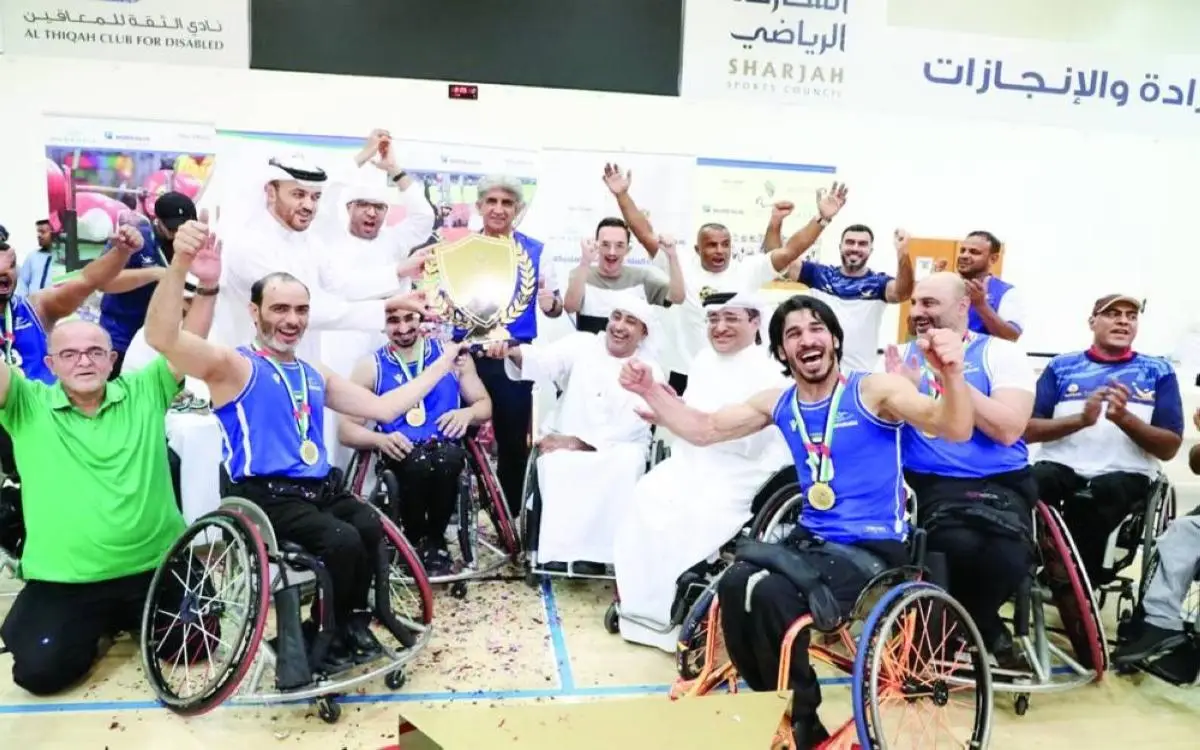 «دبي لأصحاب الهمم» بطل «سلة الكراسي المتحركة»