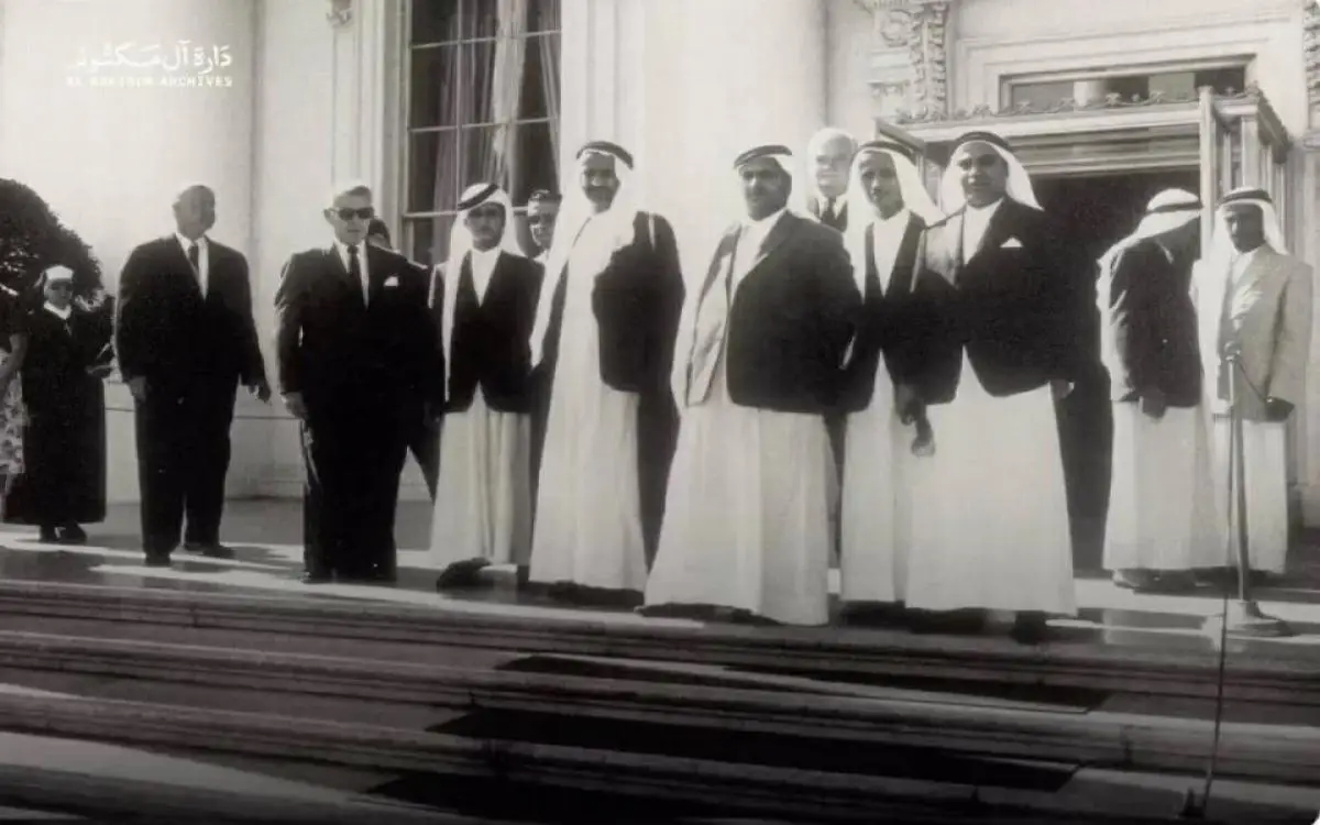 راشد بن سعيد وولداه في أميركا