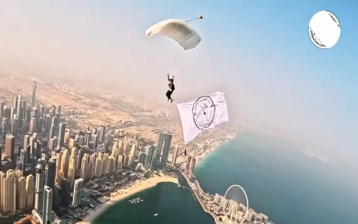 راية "الفارس الشهم" تعلو دبي