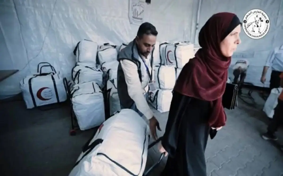 "الفارس الشهم" في دير البلح