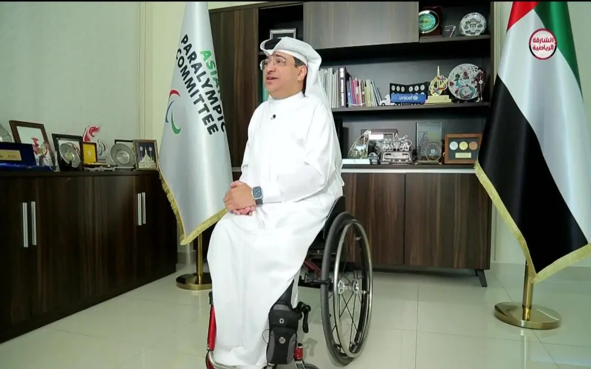 أول إماراتي في منظمة دولية تدمج أصحاب الهمم بكرة القدم