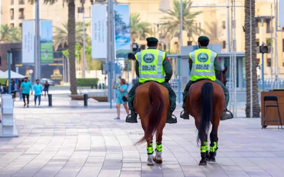 752 دورية على "4 أرجل" في دبي