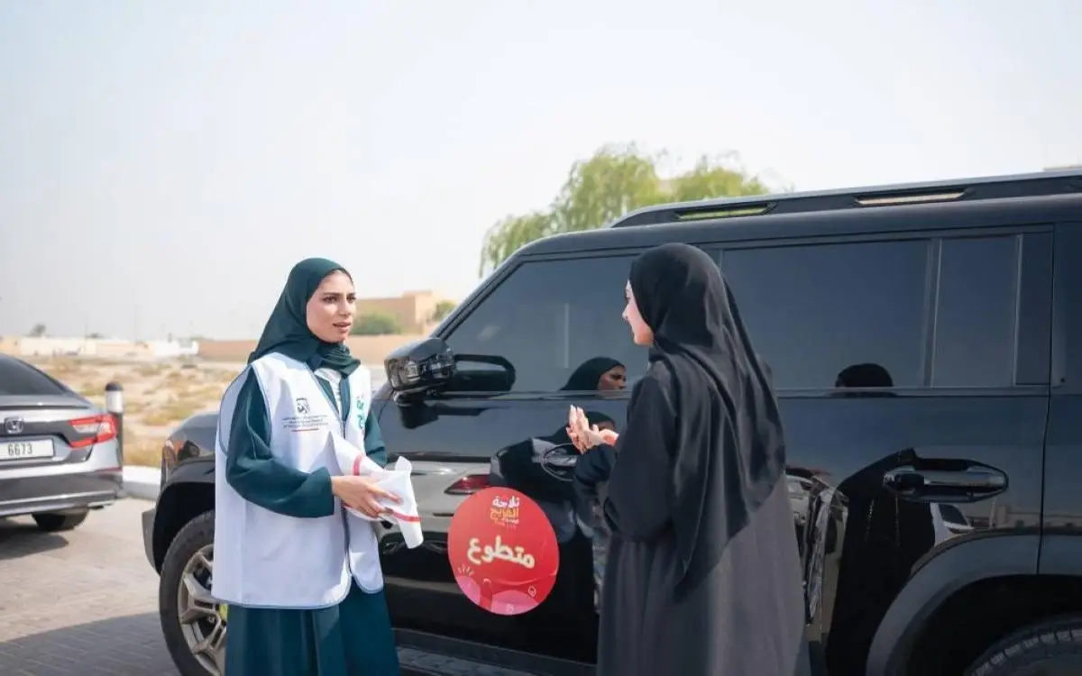 "متطوع في ثلاجة" في دبي