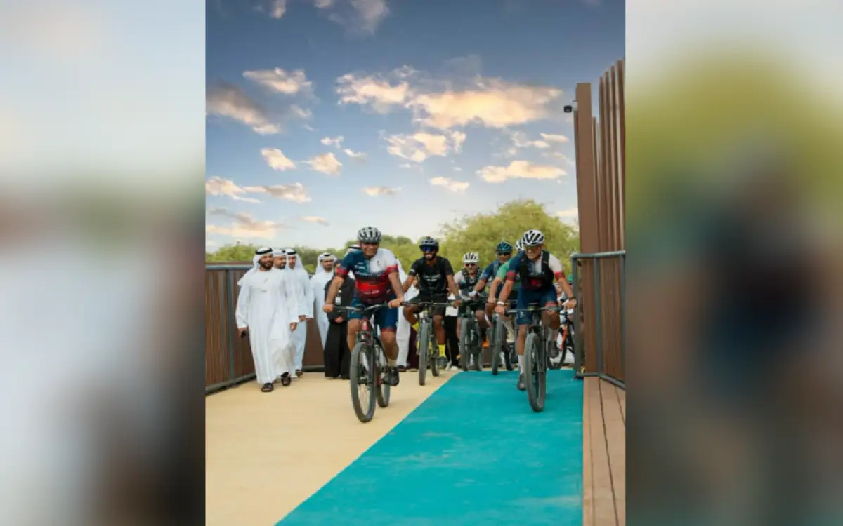 102 متر جديدة في دبي تطيل رحلة دراجتك الجبلية