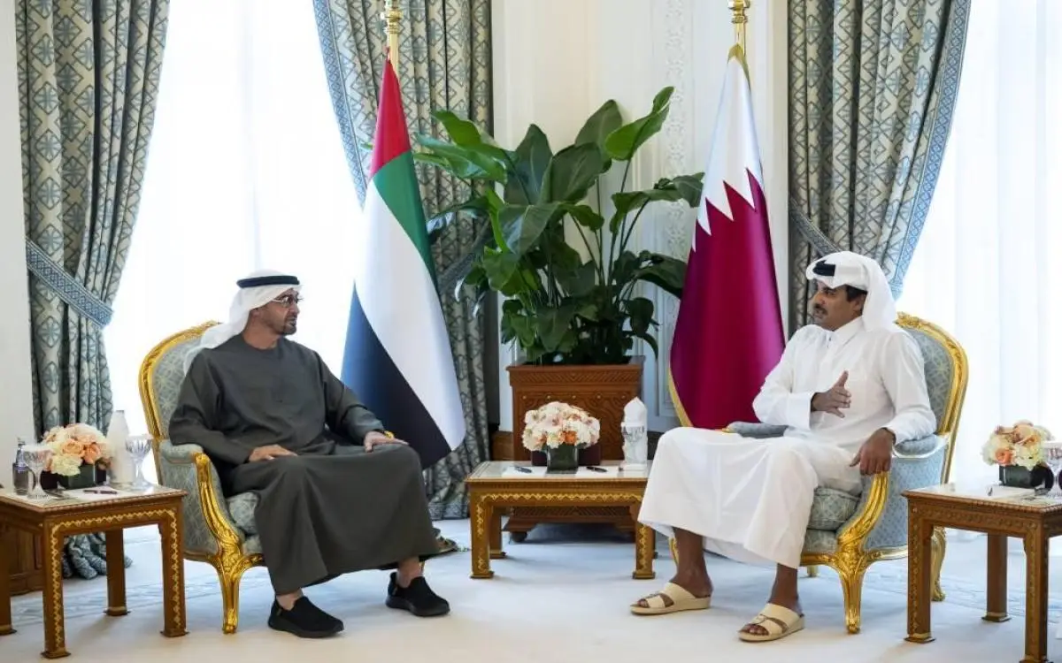 محمد بن زايد: ندعم إجراءات قطر لحفظ سيادتها