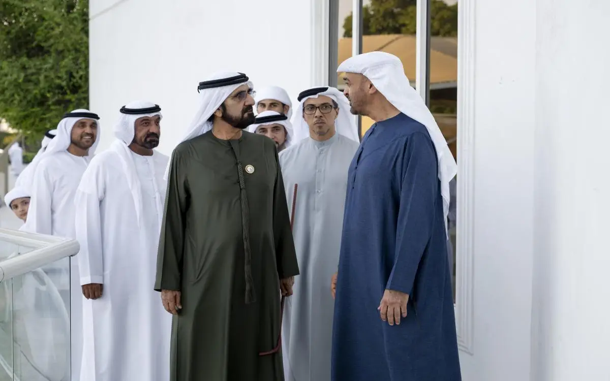 محمد بن زايد ومحمد بن راشد يبحثان المبادرات الوطنية كركائز ازدهار