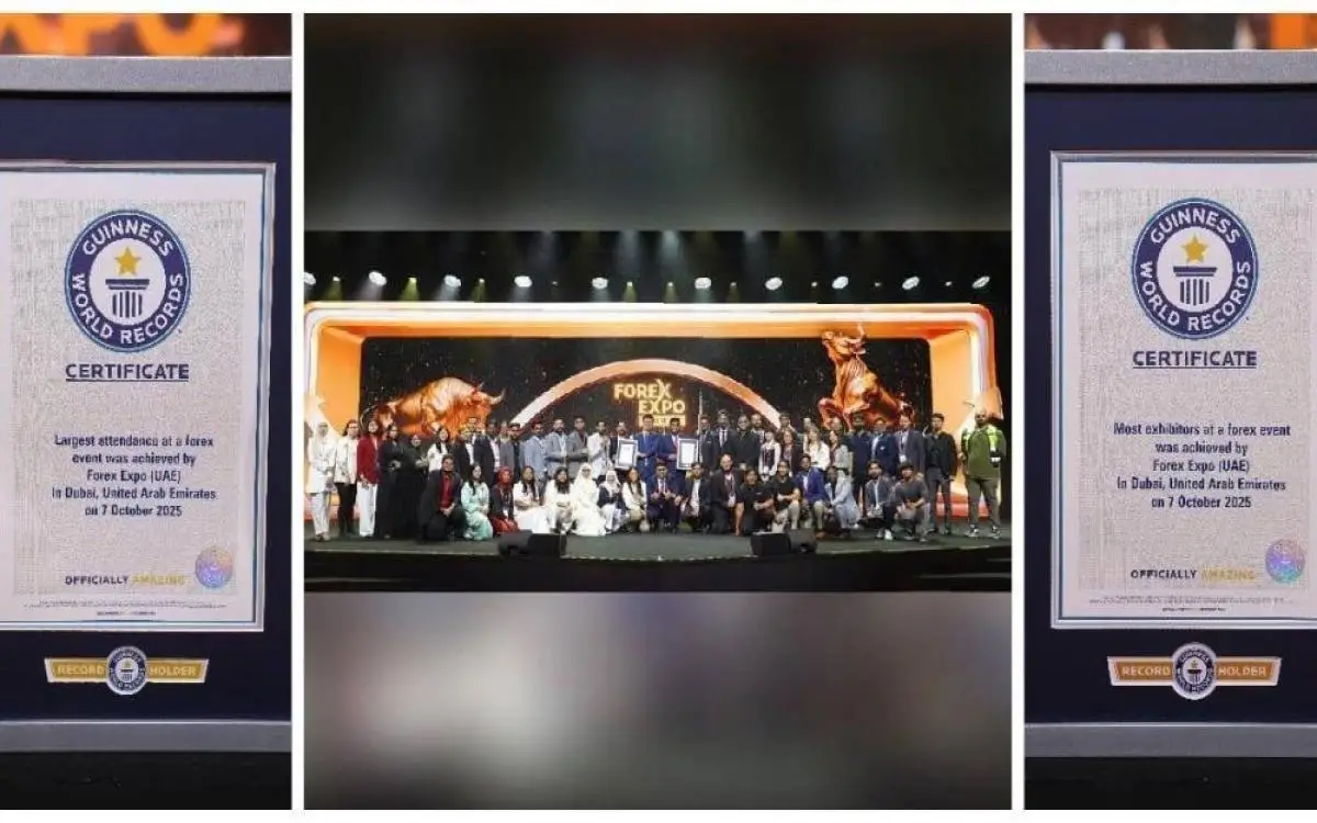 دبي تدخل غينيس مرتين من معرض واحد