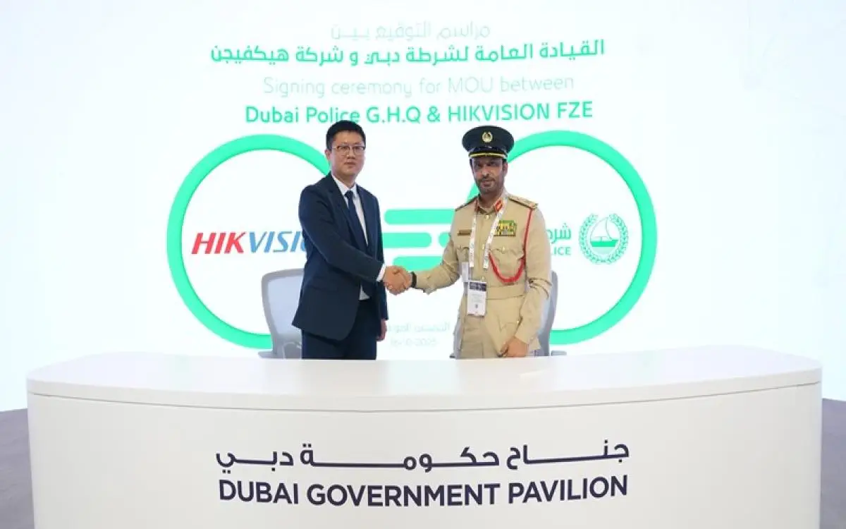 شرطة دبي تتأهب أكثر بتقنيات صينية