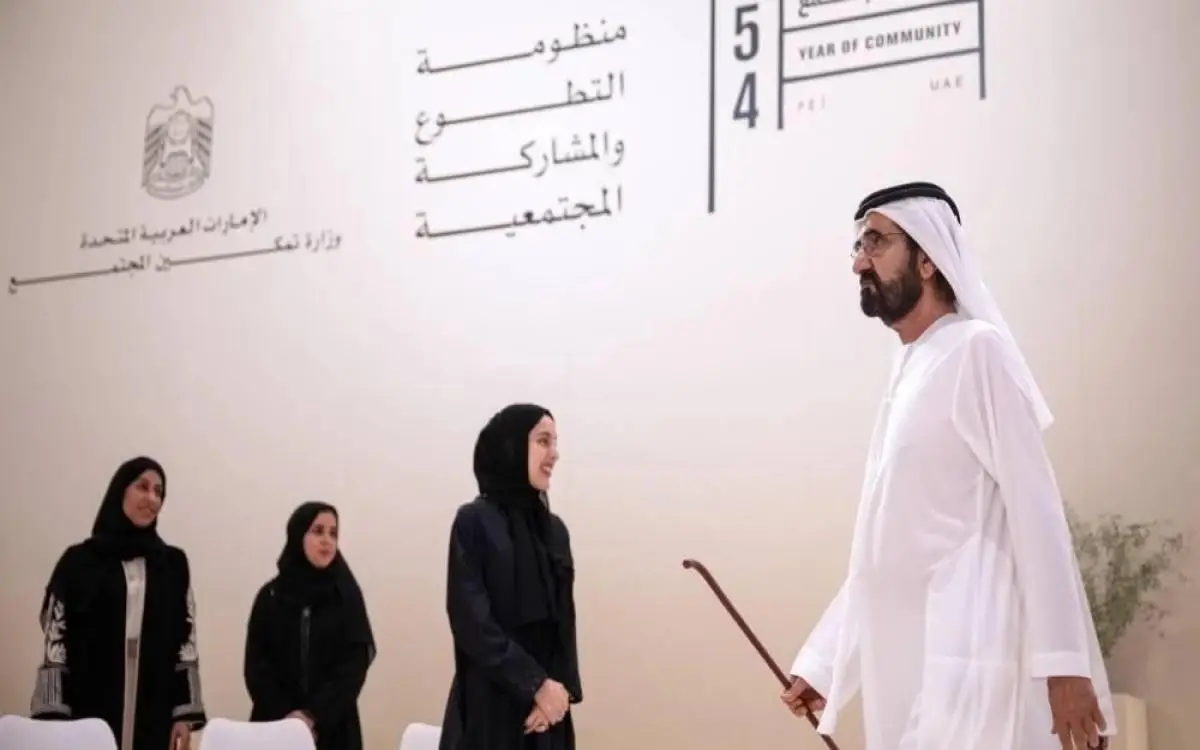 محمد بن راشد يعزز اقتصاد العطاء: 600 ألف متطوع و100 مليون درهم