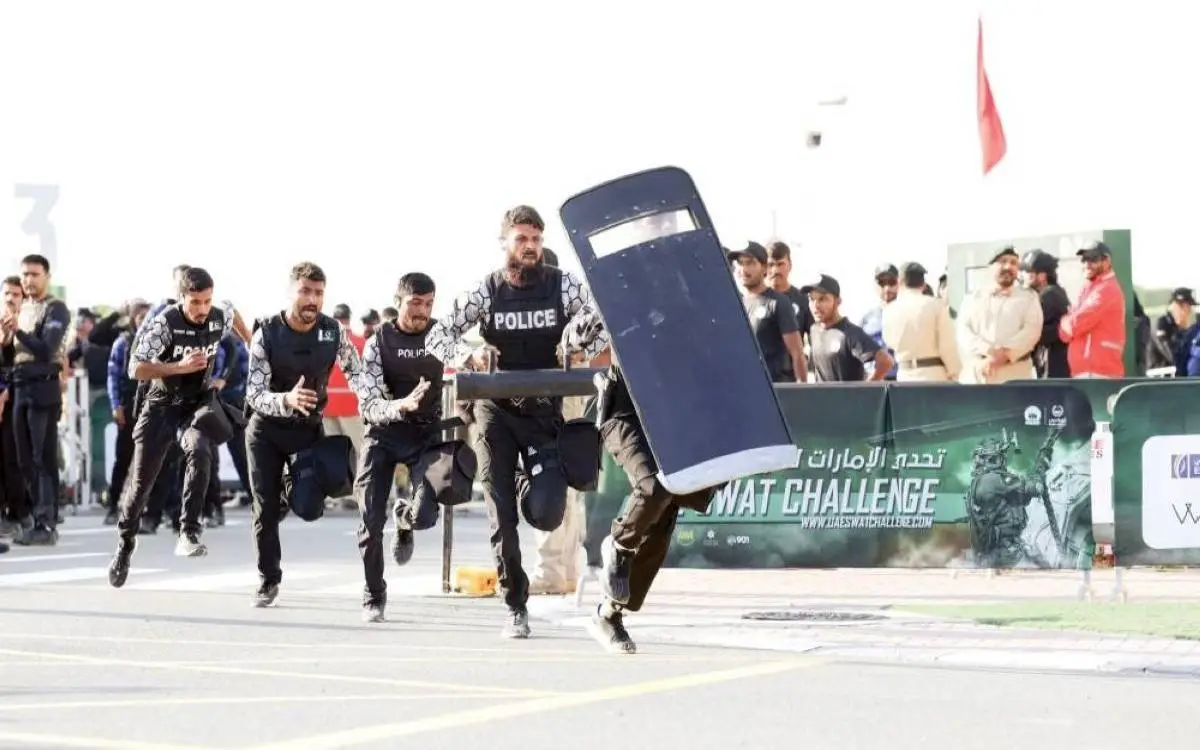 شرطة العالم تتحدى الجريمة في "سوات دبي"