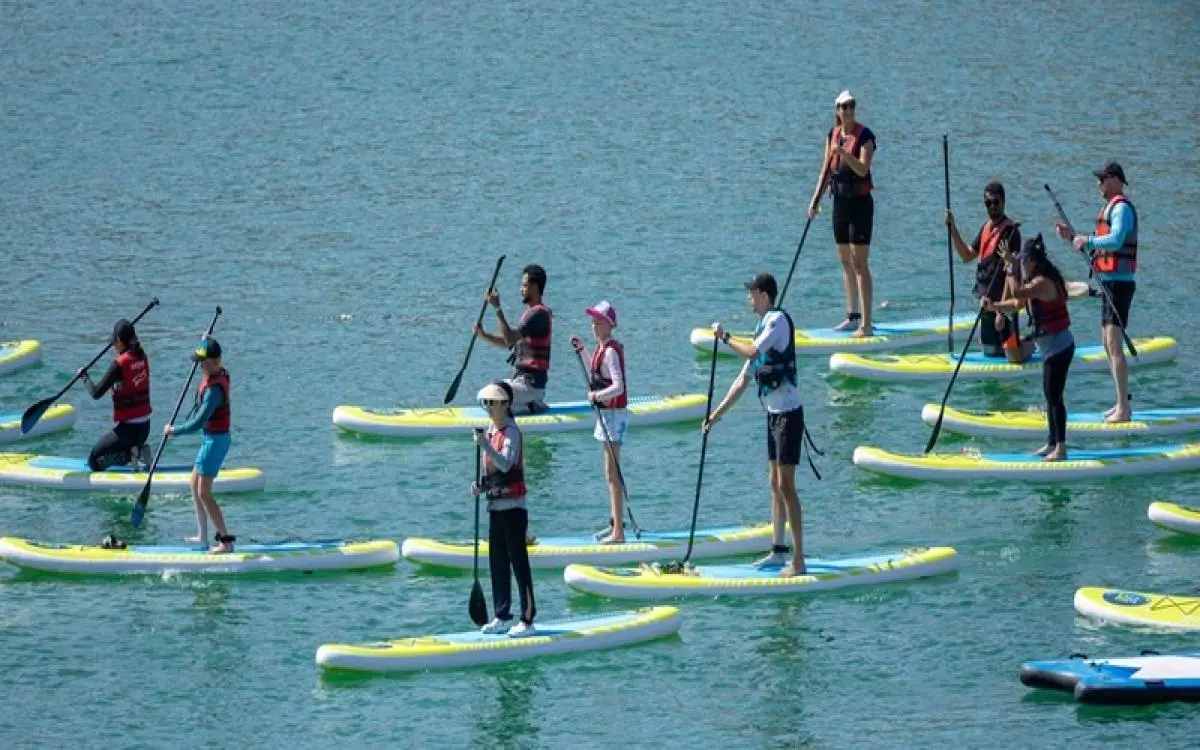 5000 مجذافاً في مياه حتا