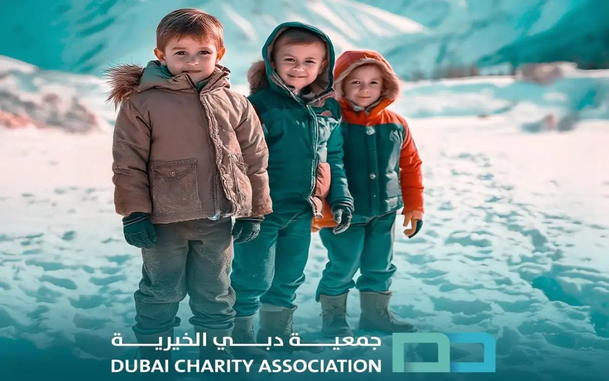 "دبي الخيرية" تحتوي متضرري البرد في أنحاء العالم