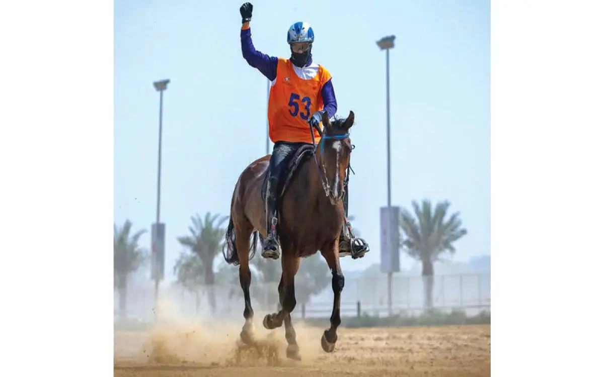 محمد بن راشد يشهد تنافسات 178 من فرسان العالم