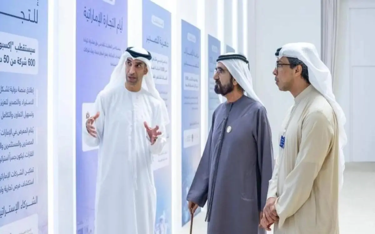 محمد بن راشد يطلق برنامجاً لجذب 1000 شركة تجارية إلى الإمارات