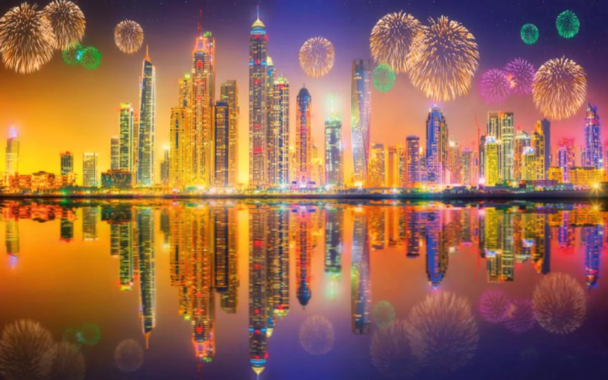 دبي تحتفل برأس السنة 8 أيام على "مسرح عملاق"