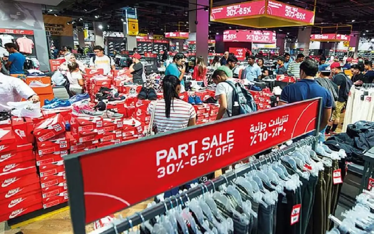 90% في تخفيضات الأيام الـ3 في دبي