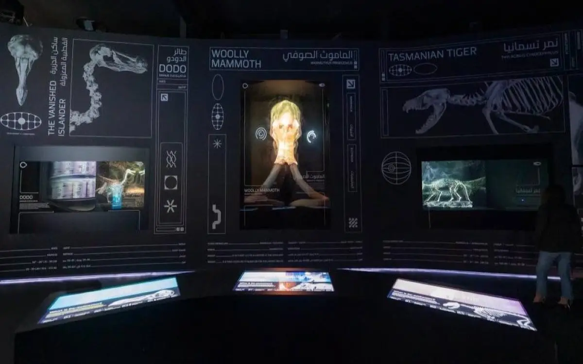 دبي تنقذ الحيوانات من داخل متحف المستقبل