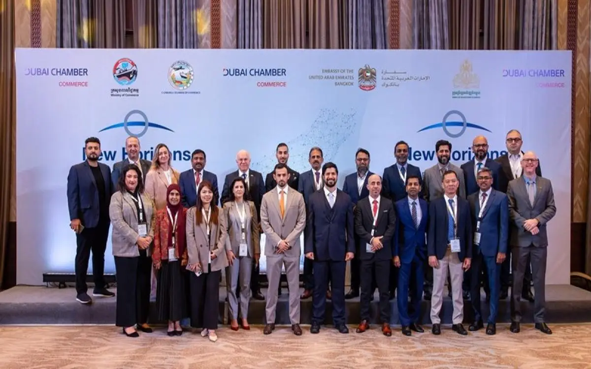 189 اجتماع أعمال بين دبي وكمبوديا لتطوير الرقم "1.4 مليار درهم"