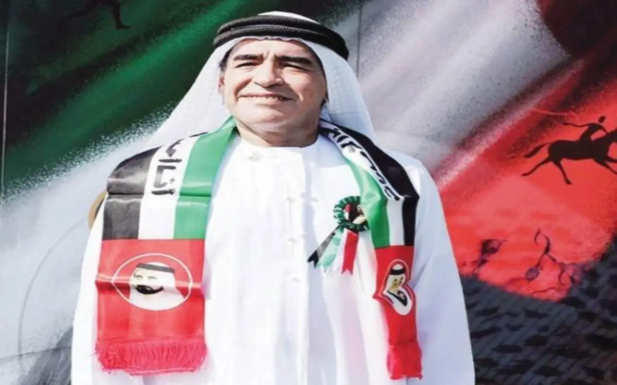 كيف احتفل مارادونا بعيد الاتحاد الإماراتي؟