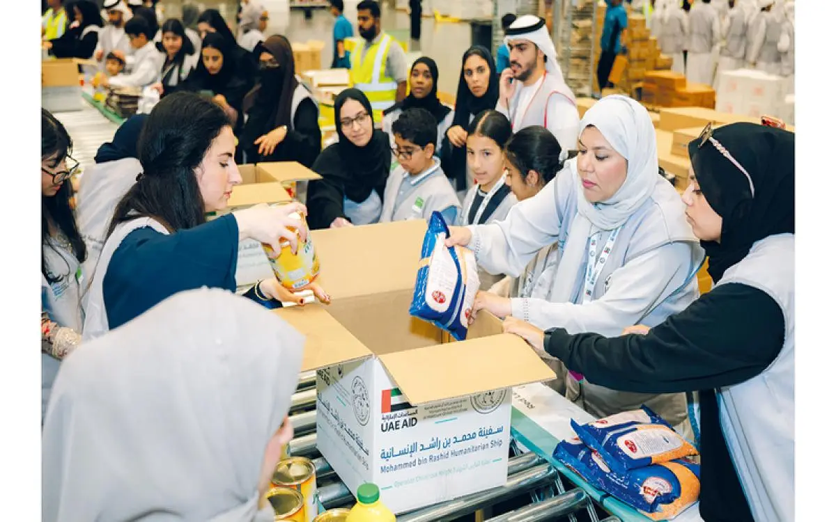 استكمال تجهيز 10 ملايين وجبة لأهالي غزة