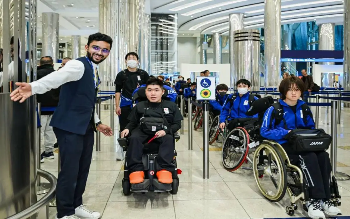 مطار دبي يلاقي 1500 رياضياً بأعلى المعايير الصديقة لأصحاب الهمم