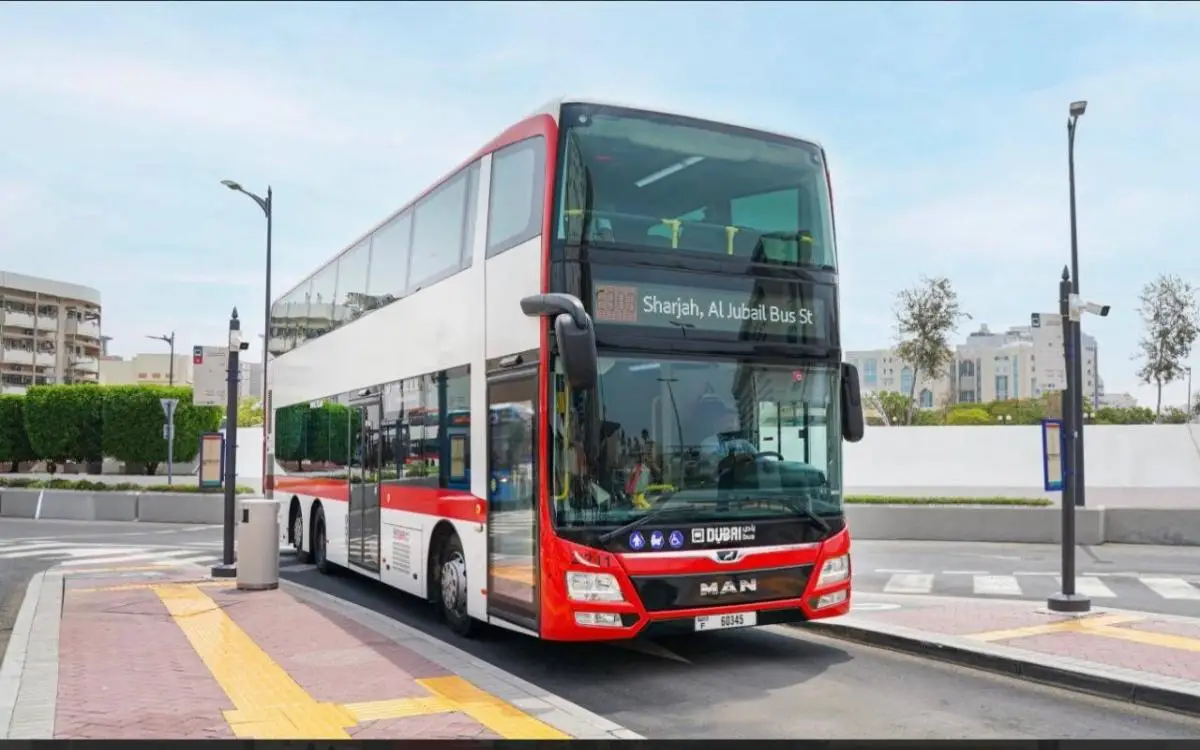 طرق دبي مع الشارقة وعجمان سالكة