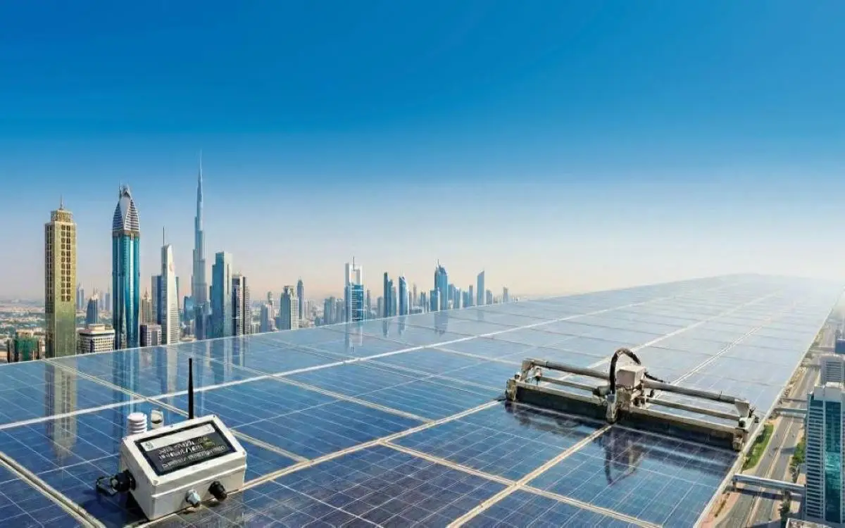 دبي تكسب 10% طاقة إضافية بجهاز يرصد الغبار