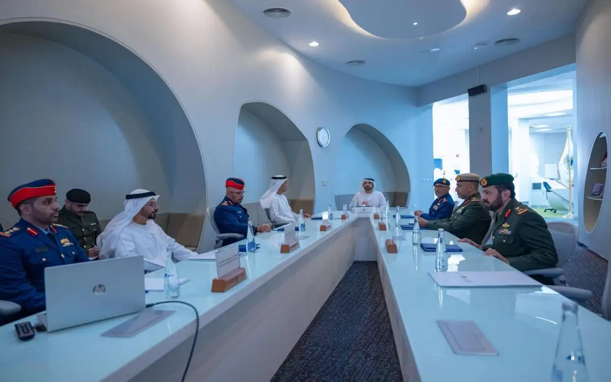 حمدان بن محمد يترأّس الاجتماع الأول لمجلس الدفاع لعام 2026