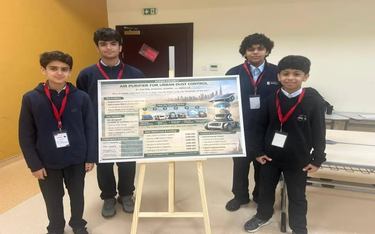 "روبوت بيئي" من دبي إلى العالم