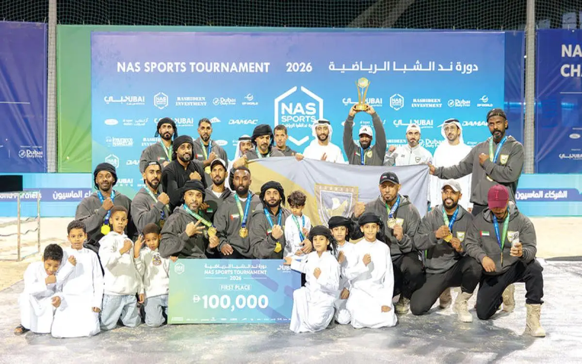 طائرة ند الشبا تخطف الفوز لفريق "متأخر" في دبي