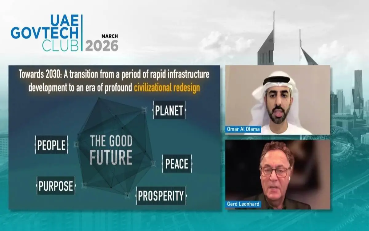 الإمارات في حوار تكنولوجيا الحكومات: الذكاء الاصطناعي أداتنا للتنمية المستدامة