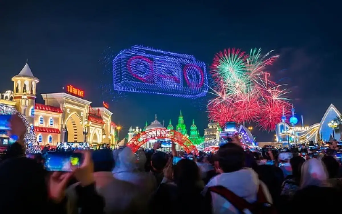 ماذا سيحدث في سماء قرية دبي العالمية 9 يناير؟