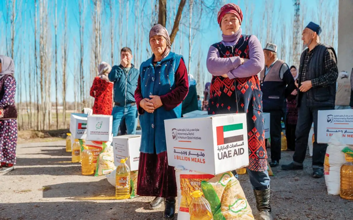 مساعدات لـ 26 دولة حصاد "محمد بن راشد الخيرية" في 2025