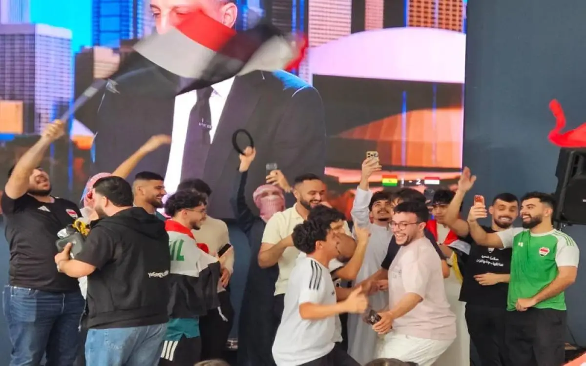 هدف يفتح أبواب الفرح للعراقيين في دبي